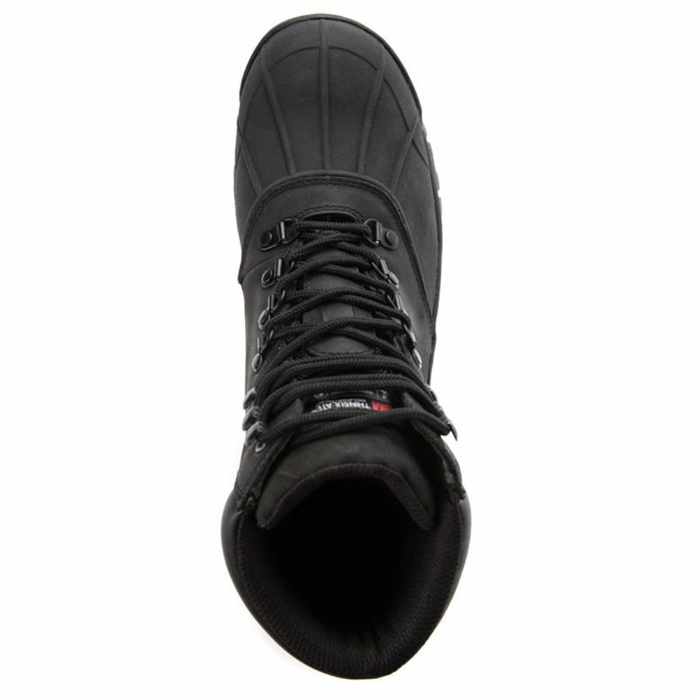 Botas Propet Blizzard Mid Encaje Hombre Negras | REXO-46502