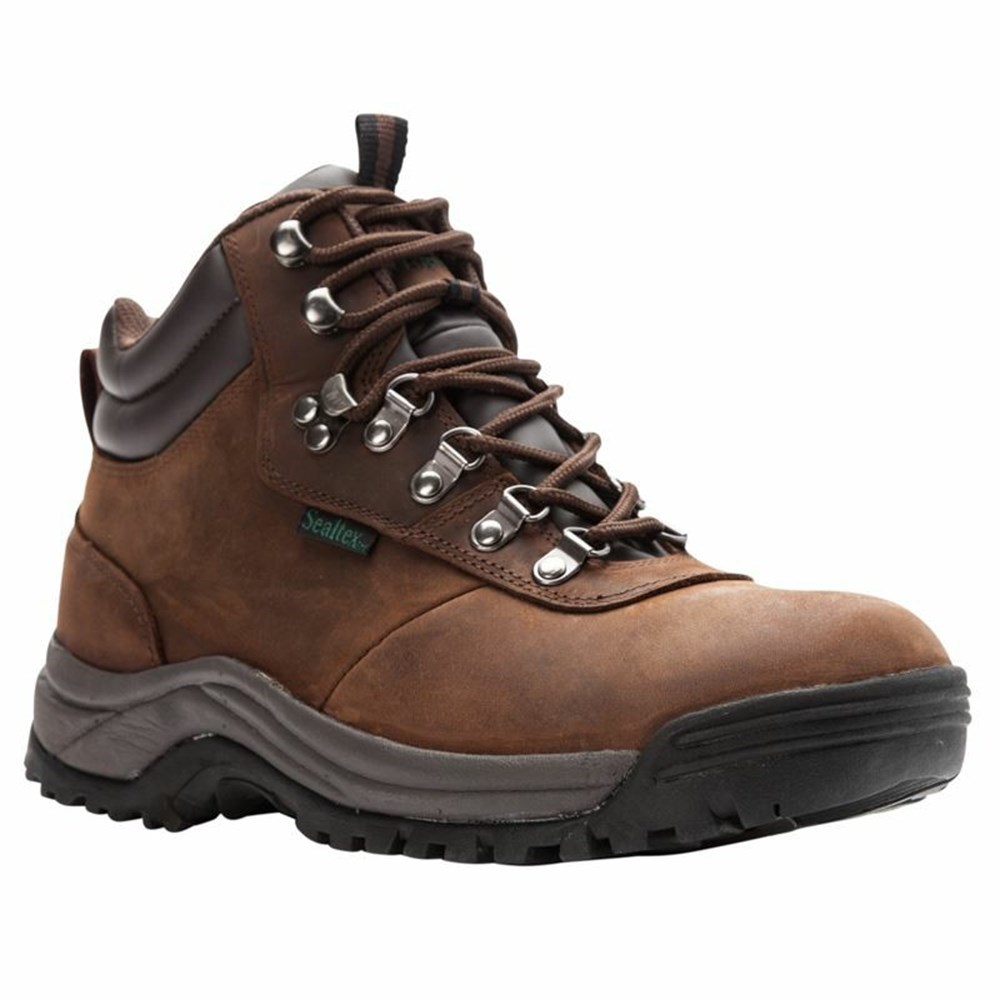 Botas Propet Cliff Walker Hombre Marrones | GKWQ-91370