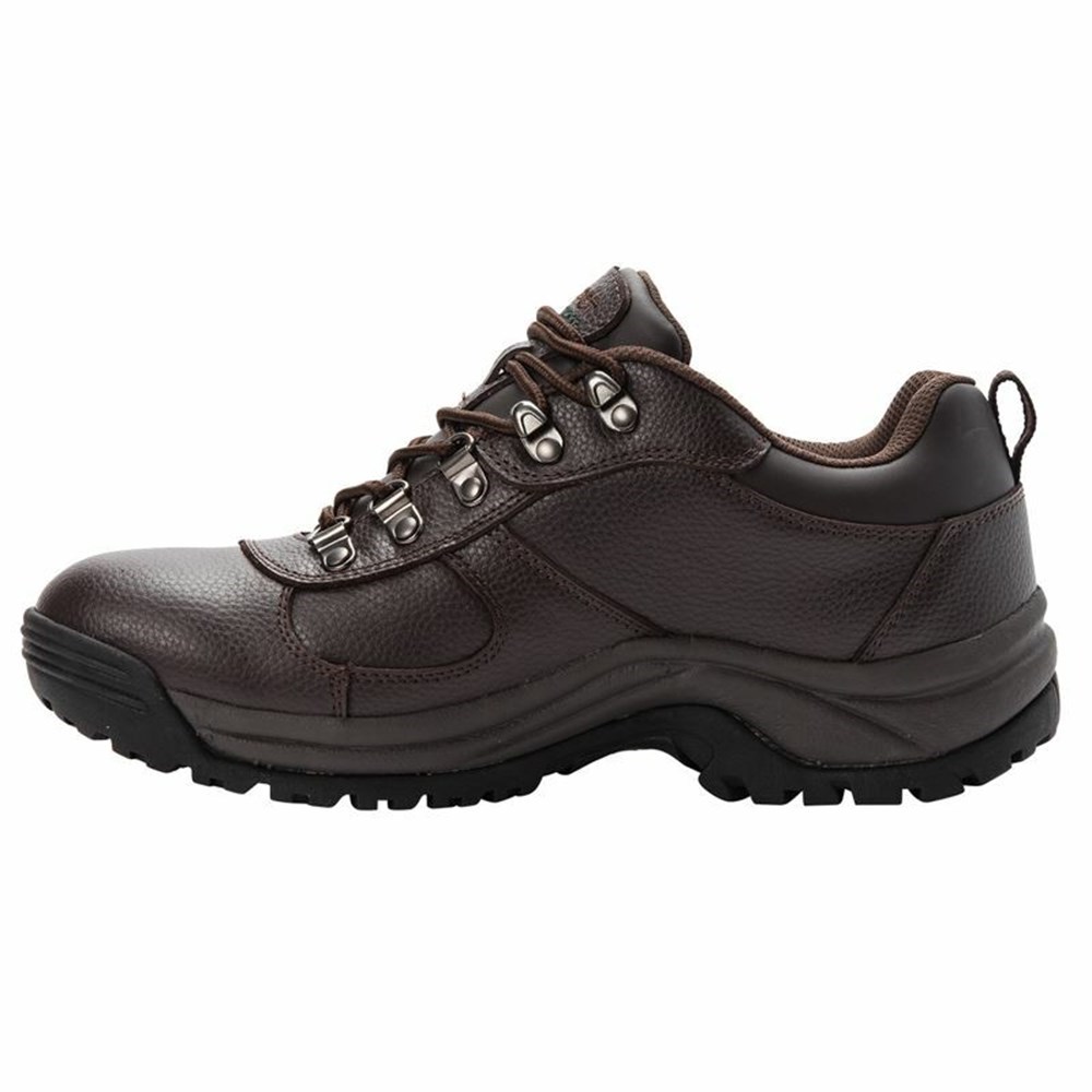 Botas Propet Cliff Walker Low Hombre Marrones | DHPJ-10745