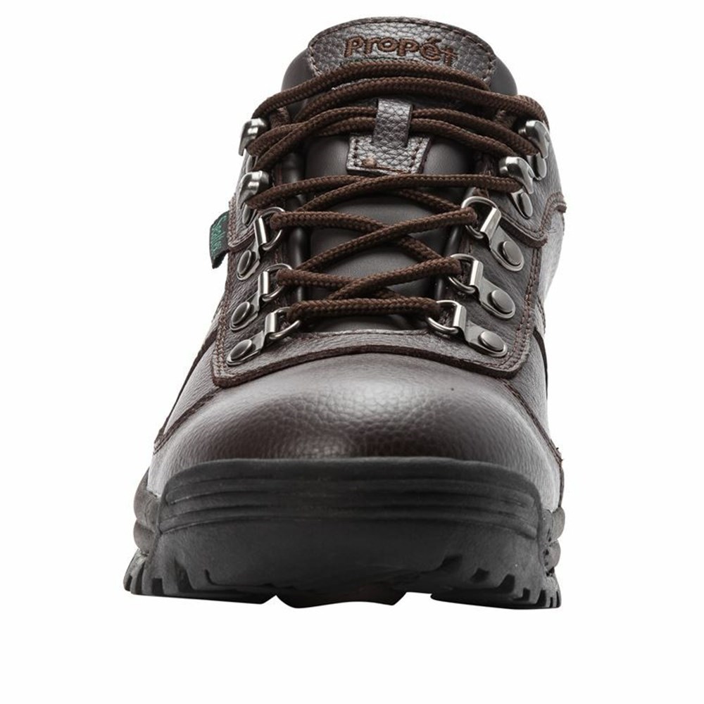 Botas Propet Cliff Walker Low Hombre Marrones | DHPJ-10745