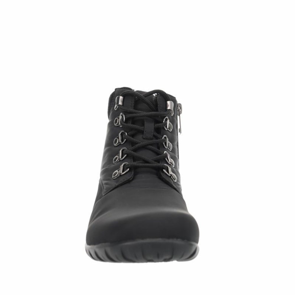 Botas Propet Dani Ankle Encaje Mujer Negras | UGWH-19276