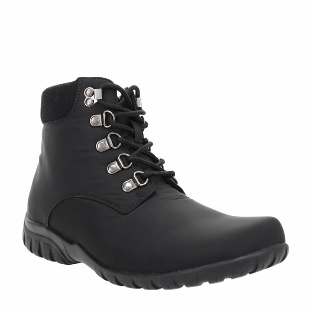 Botas Propet Dani Ankle Encaje Mujer Negras | UGWH-19276