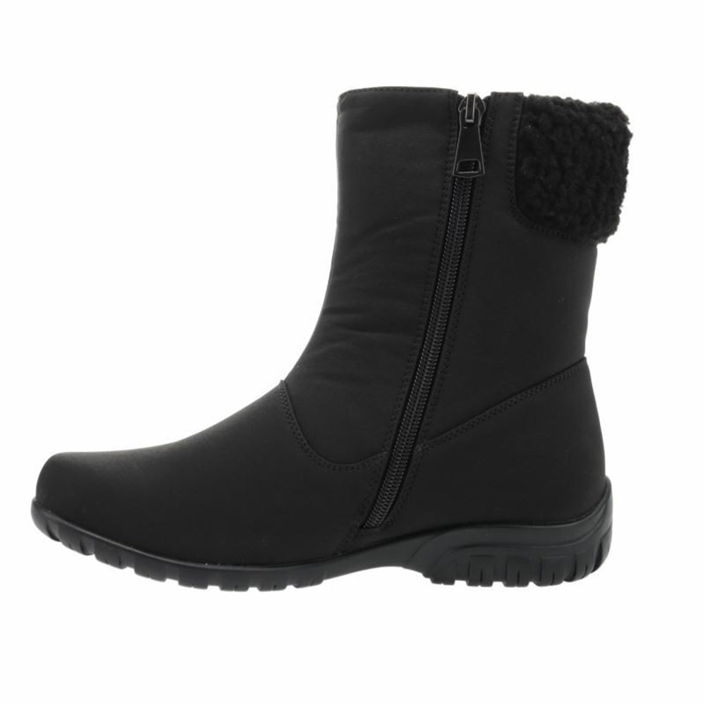 Botas Propet Dani Mid Mujer Negras | OBXK-51042