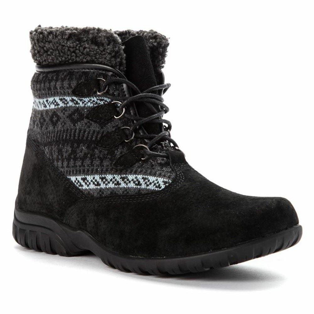 Botas Propet Delaney Alpine Mujer Negras | XFWS-68957