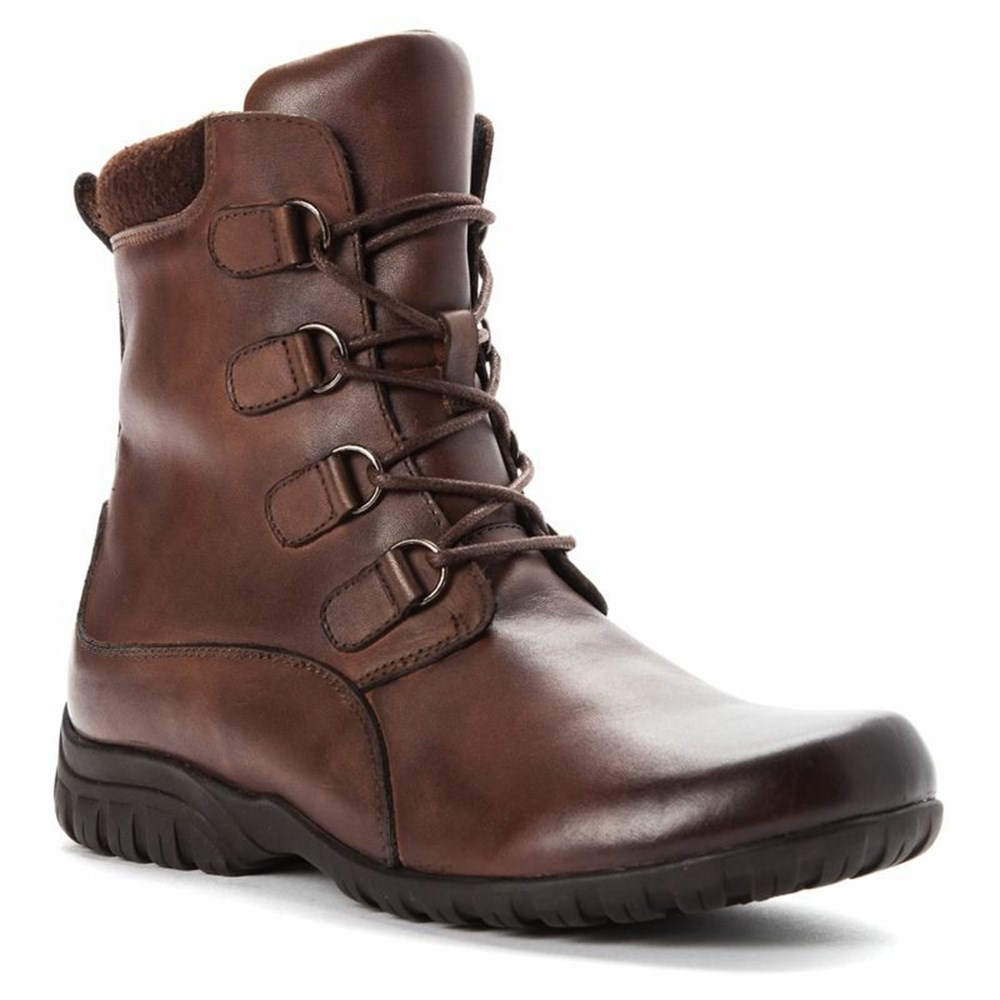 Botas Propet Delaney Altas Mujer Marrones | JXUL-37651