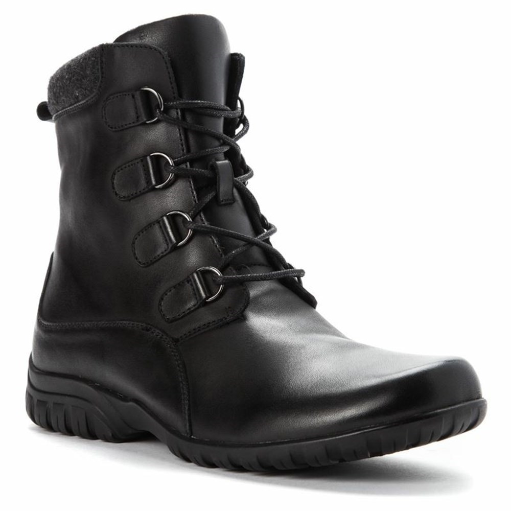 Botas Propet Delaney Altas Mujer Negras | CPSL-92530