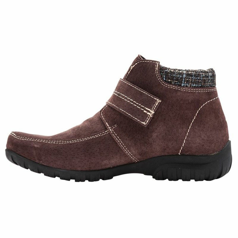 Botas Propet Delaney Correa Mujer Marrones | JEXF-38549