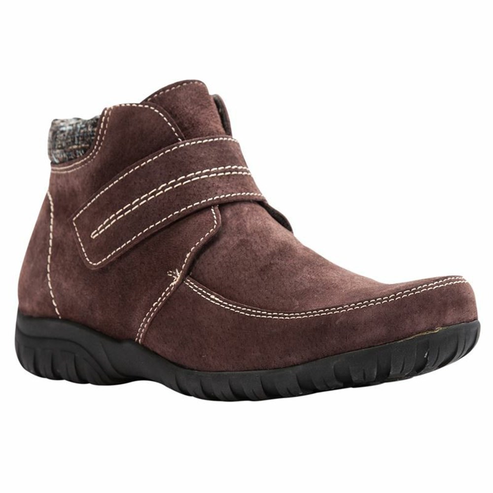 Botas Propet Delaney Correa Mujer Marrones | JEXF-38549