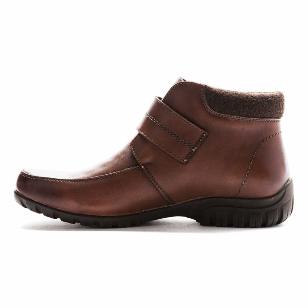 Botas Propet Delaney Correa Mujer Marrones | XMBO-87604