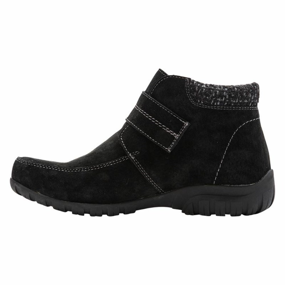 Botas Propet Delaney Correa Mujer Negras | JXPV-49705