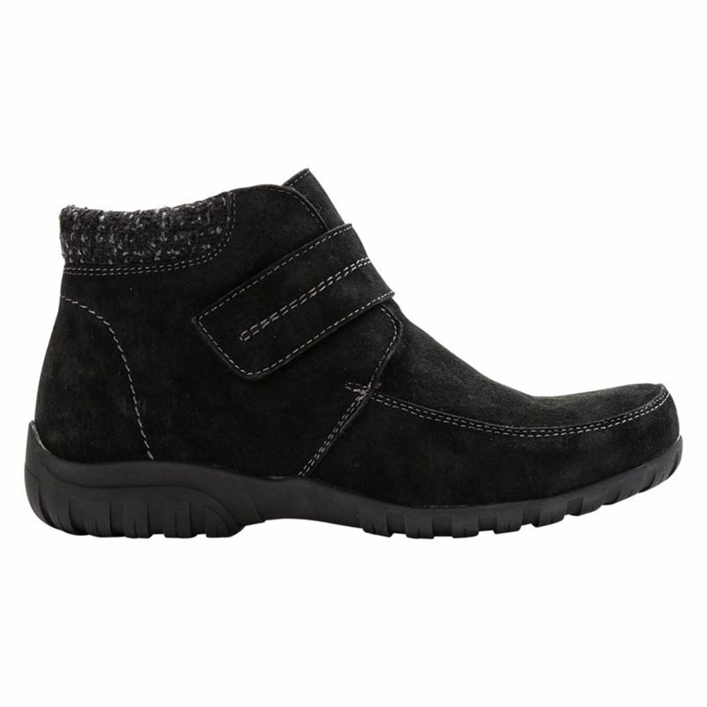 Botas Propet Delaney Correa Mujer Negras | JXPV-49705