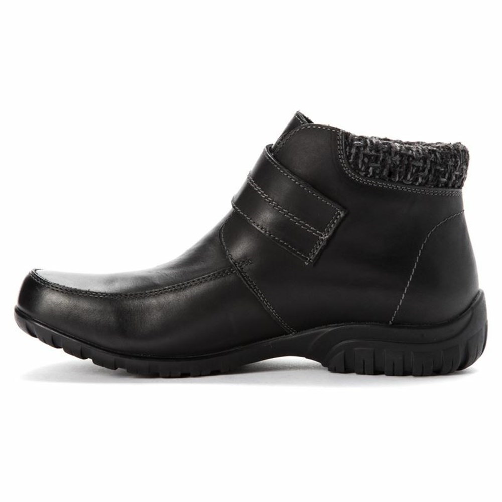 Botas Propet Delaney Correa Mujer Negras | OUWH-92654