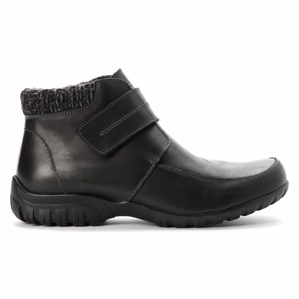 Botas Propet Delaney Correa Mujer Negras | OUWH-92654