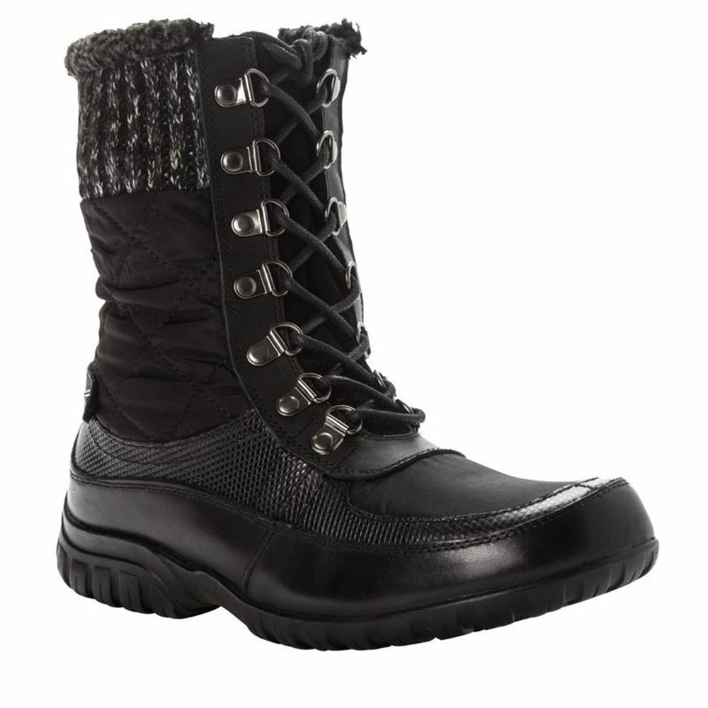 Botas Propet Delaney Frost Mujer Negras | HKOU-46517