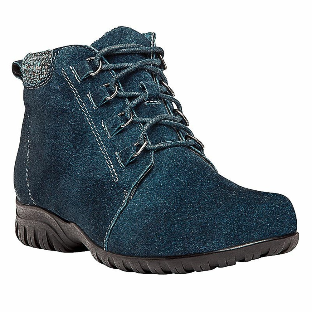 Botas Propet Delaney Mujer Azul Marino | IKLX-63041