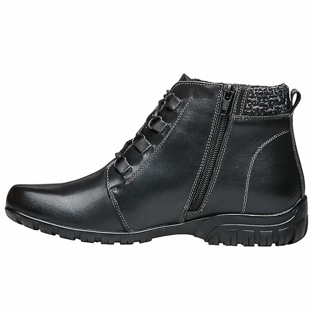 Botas Propet Delaney Mujer Negras | INXA-50273