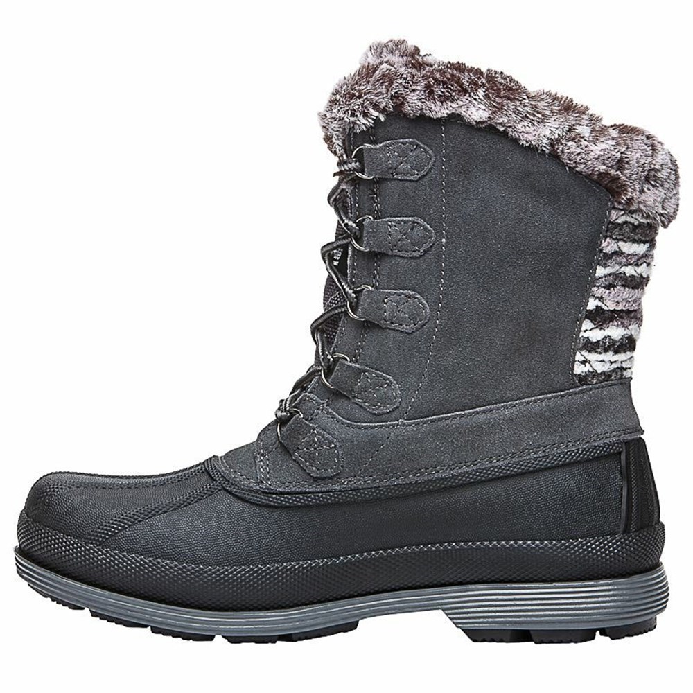 Botas Propet Lumi Altas Encaje Mujer Gris | IVGQ-57234