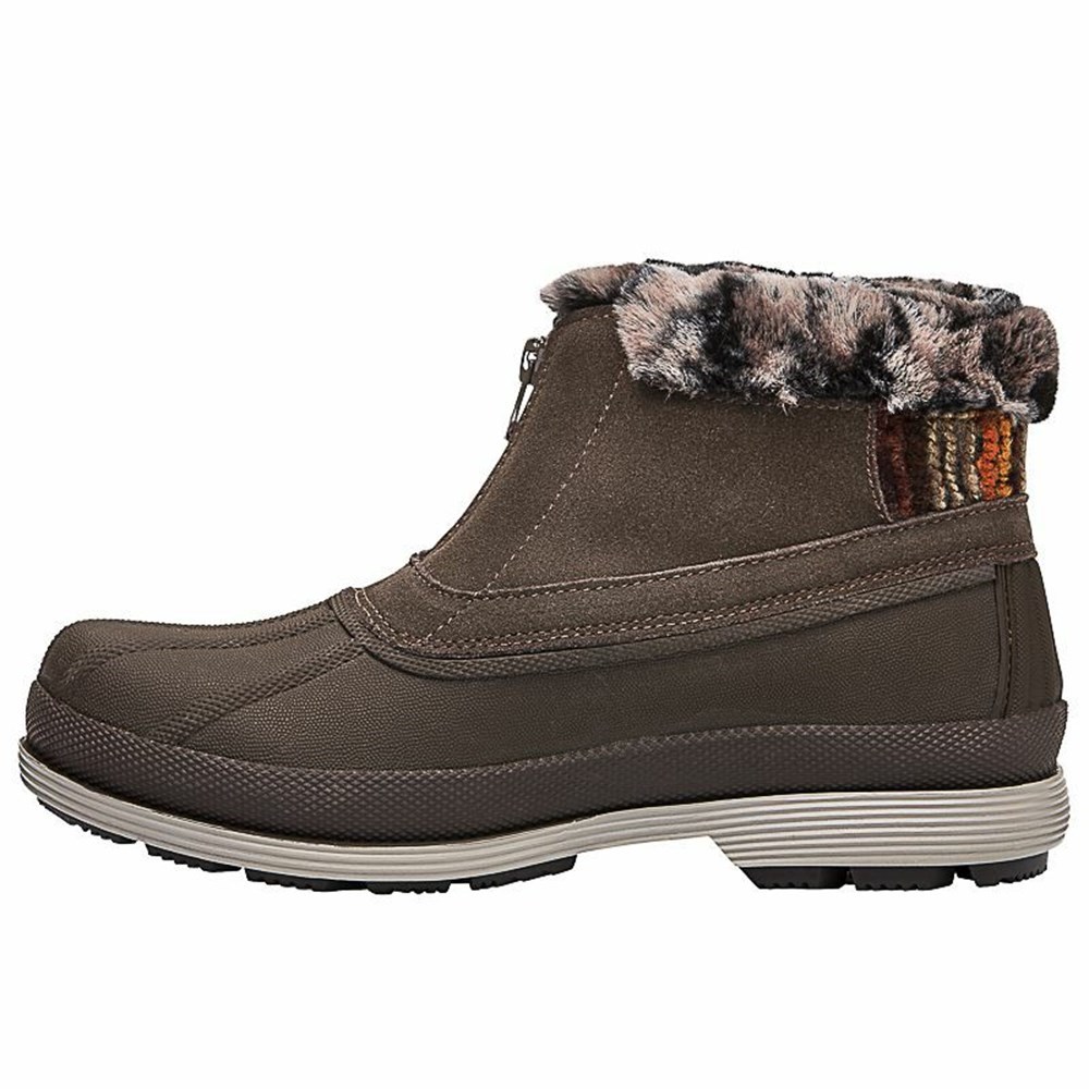 Botas Propet Lumi Ankle Zip Mujer Marrones | LSJI-23069