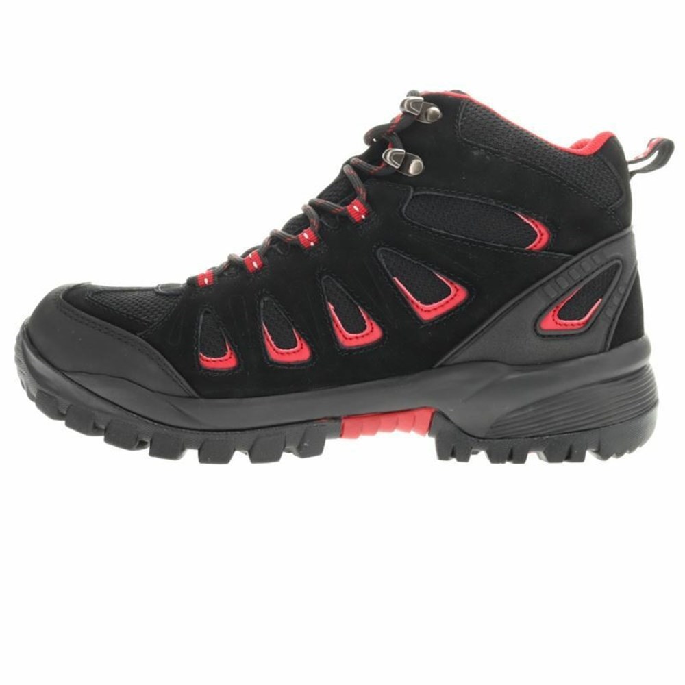 Botas Propet Ridge Walker Hombre Negras Rojas | ZBFK-68710