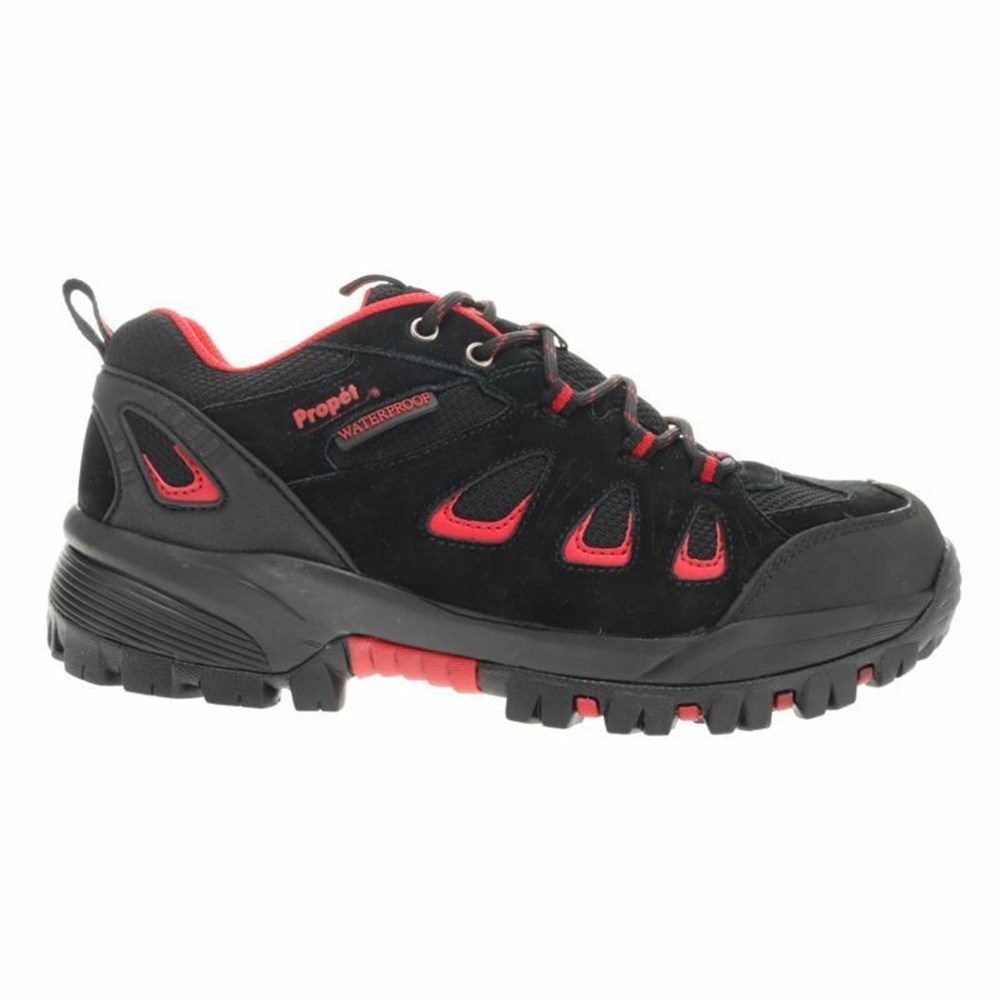 Botas Propet Ridge Walker Low Hombre Negras Rojas | IZKT-06253