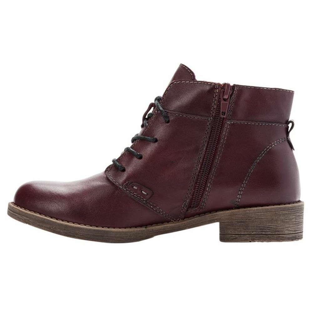 Botas Propet Tatum Encaje Bootie Mujer Burdeos | IKES-73615