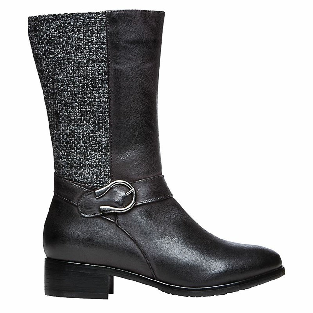 Botas Propet Tessa Mujer Negras | XIVU-65107