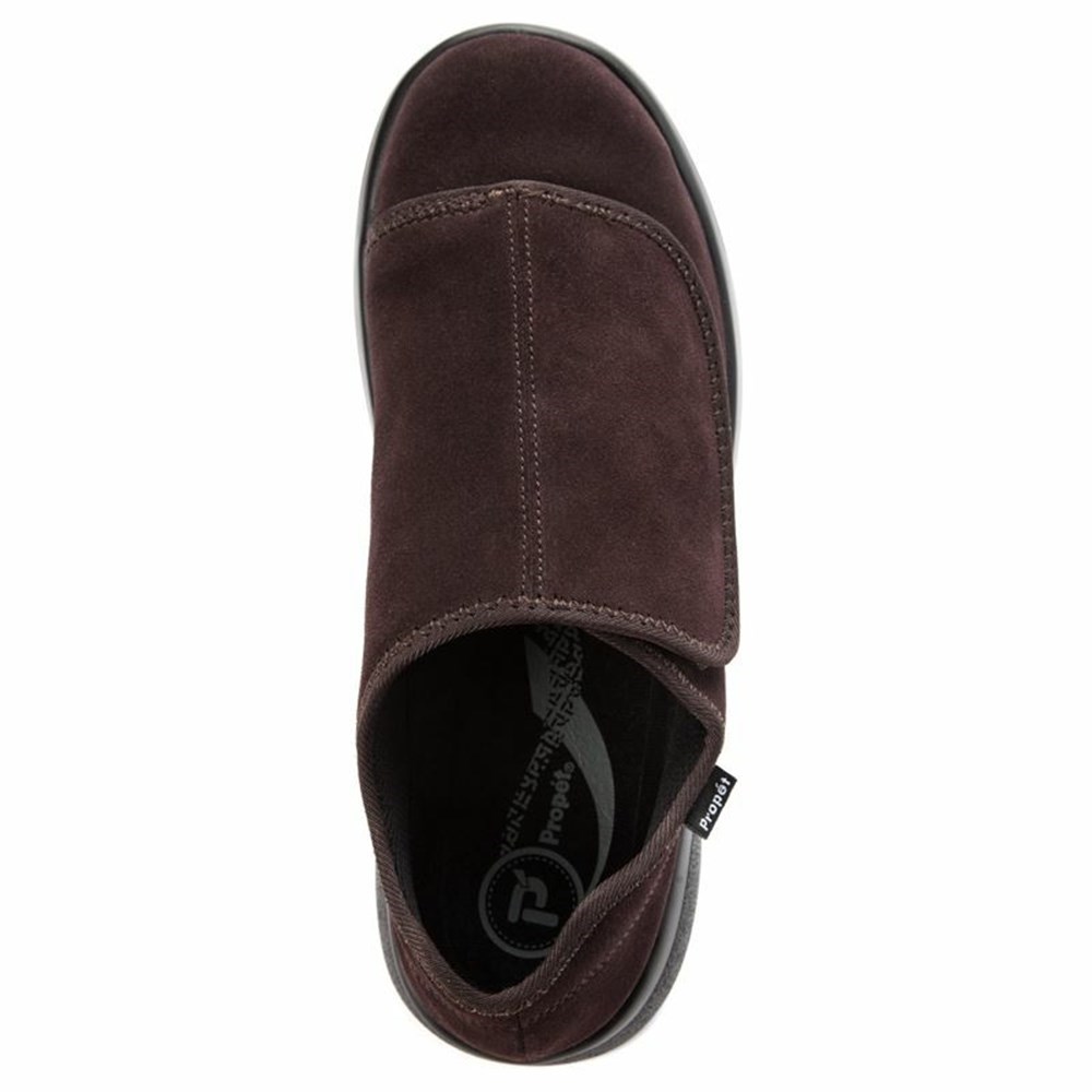 Pantuflas Propet Coleman Hombre Chocolate | BMVR-71650