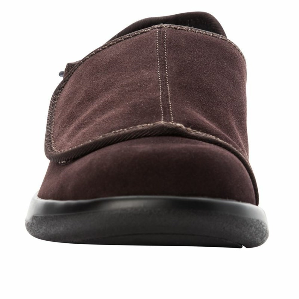 Pantuflas Propet Coleman Hombre Chocolate | BMVR-71650