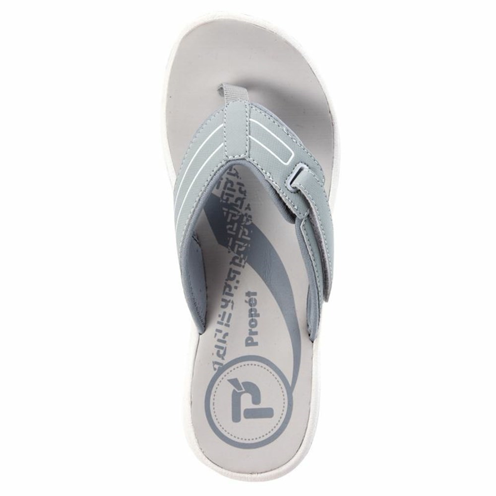 Sandalias Propet Edie Mujer Gris | WXCE-65032