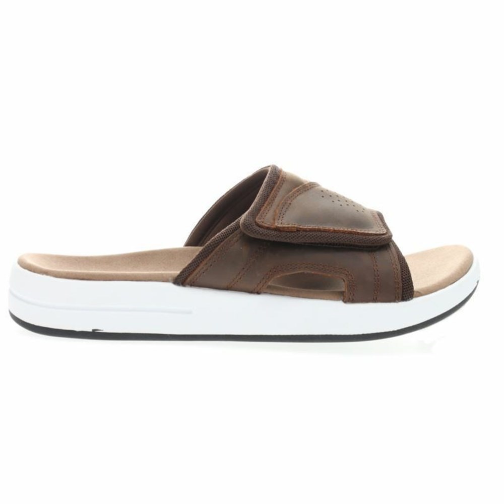 Sandalias Propet Emerson Hombre Marrones | FGZX-85413