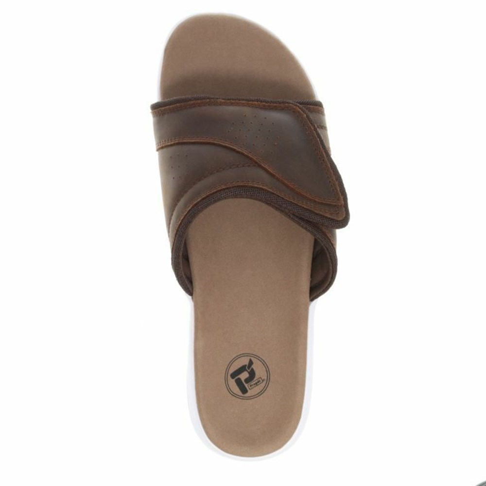 Sandalias Propet Emerson Hombre Marrones | FGZX-85413