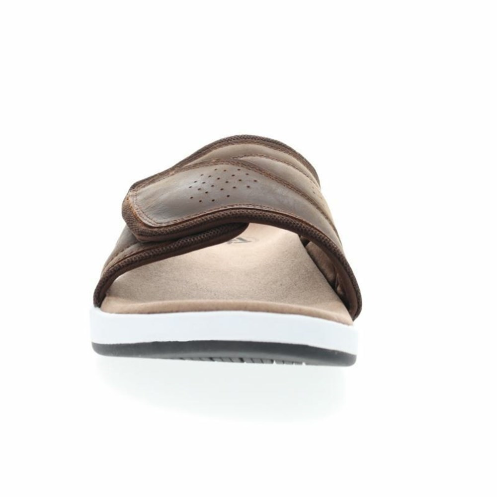 Sandalias Propet Emerson Hombre Marrones | FGZX-85413