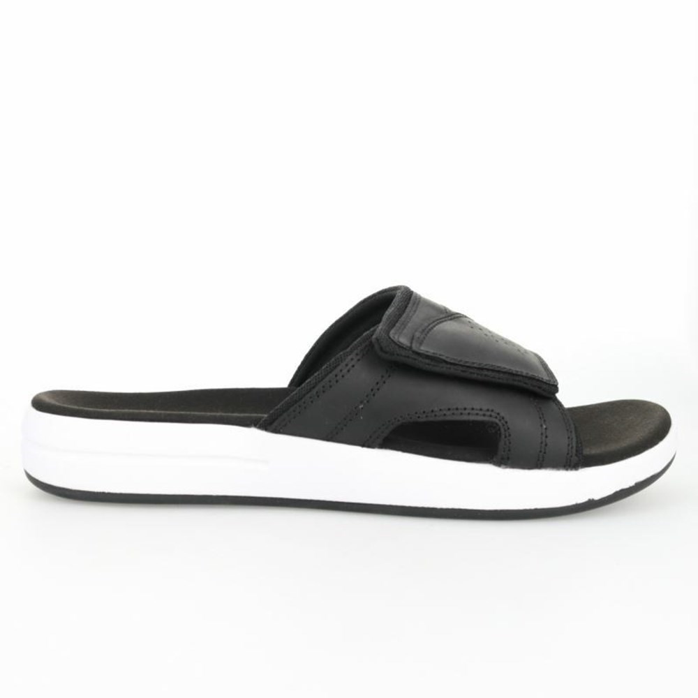 Sandalias Propet Emerson Hombre Negras | OBLM-78019