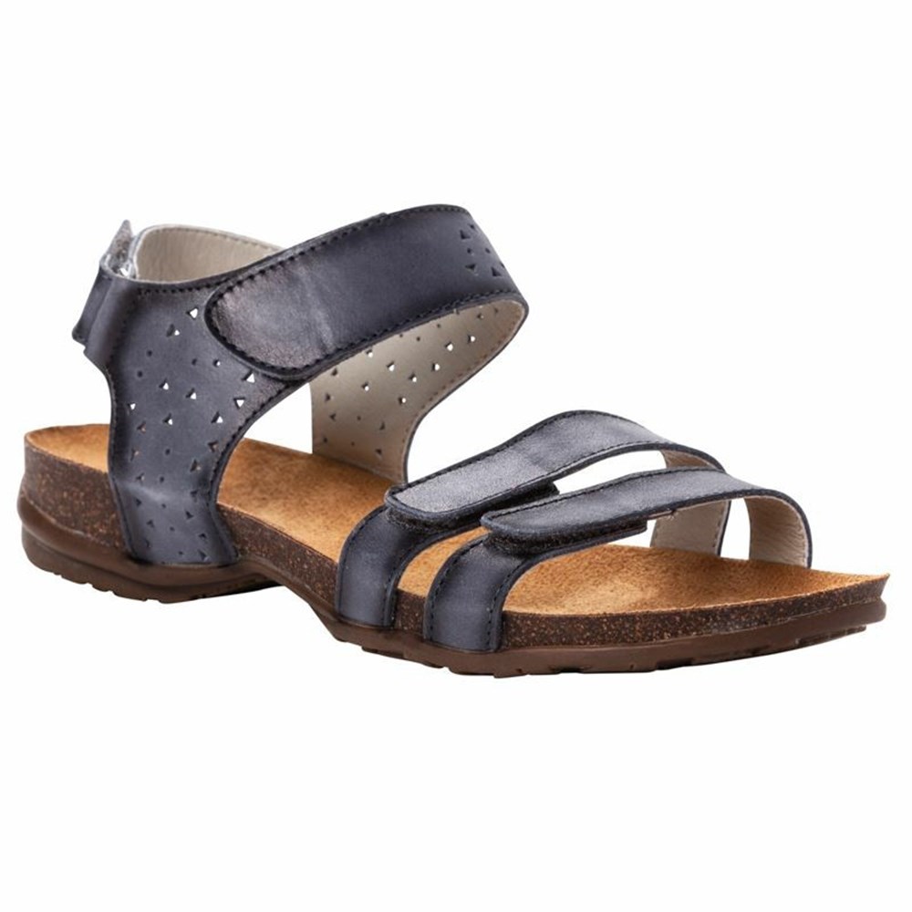 Sandalias Propet Farrah Mujer Azules | ICHD-37451