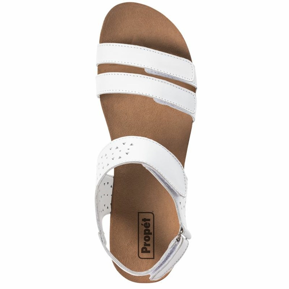 Sandalias Propet Farrah Mujer Blancas | OWAG-53748