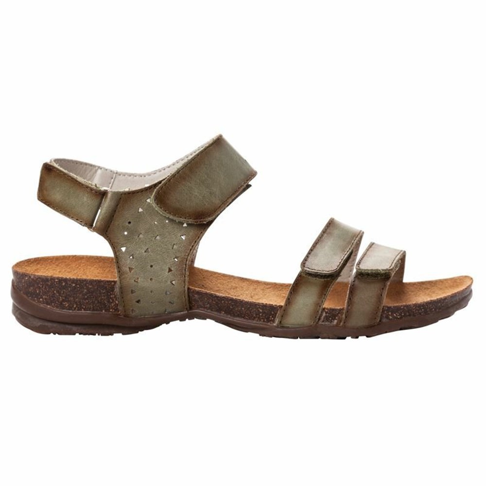 Sandalias Propet Farrah Mujer Verde | MWOI-78269