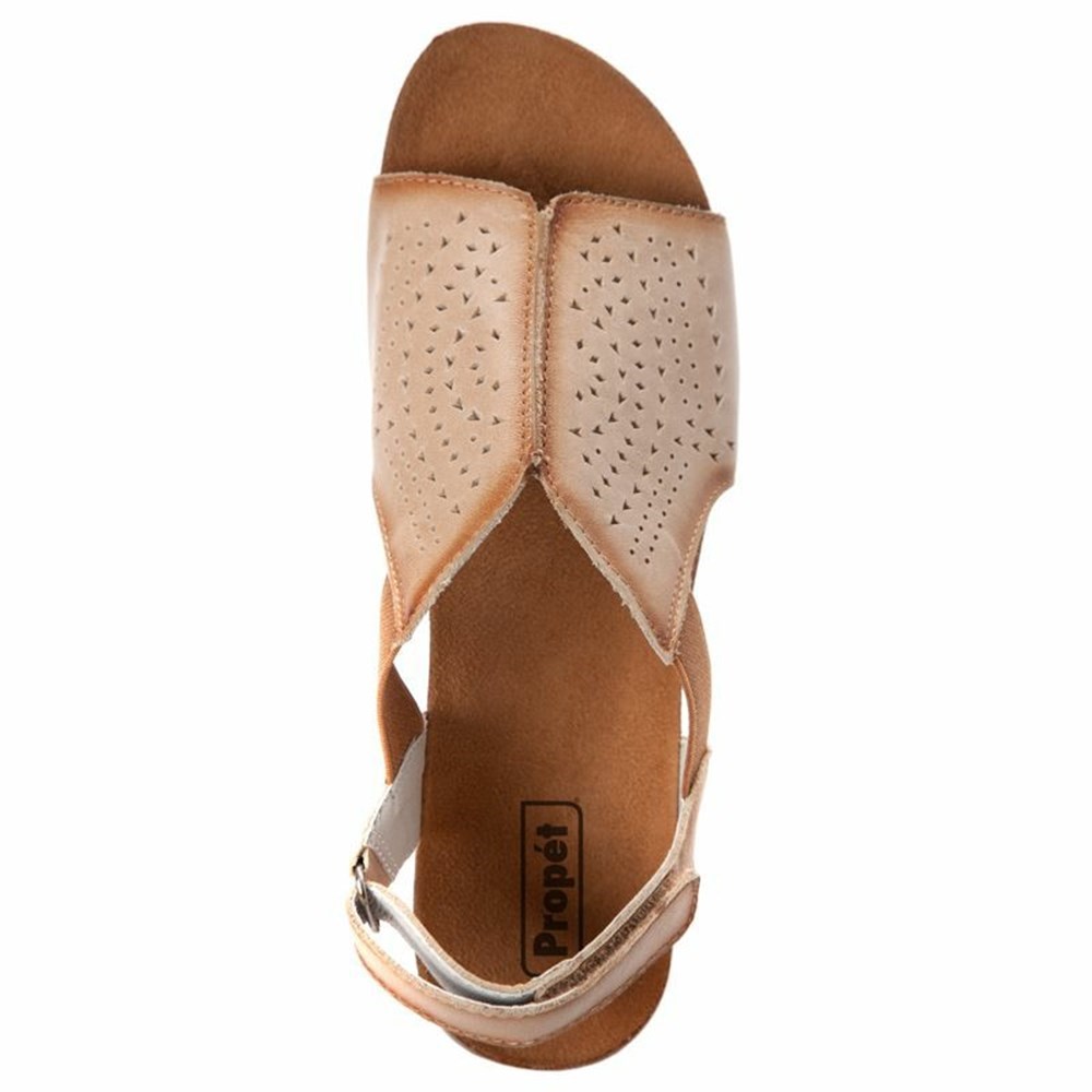 Sandalias Propet Feya Mujer Plateadas | SCUM-58794