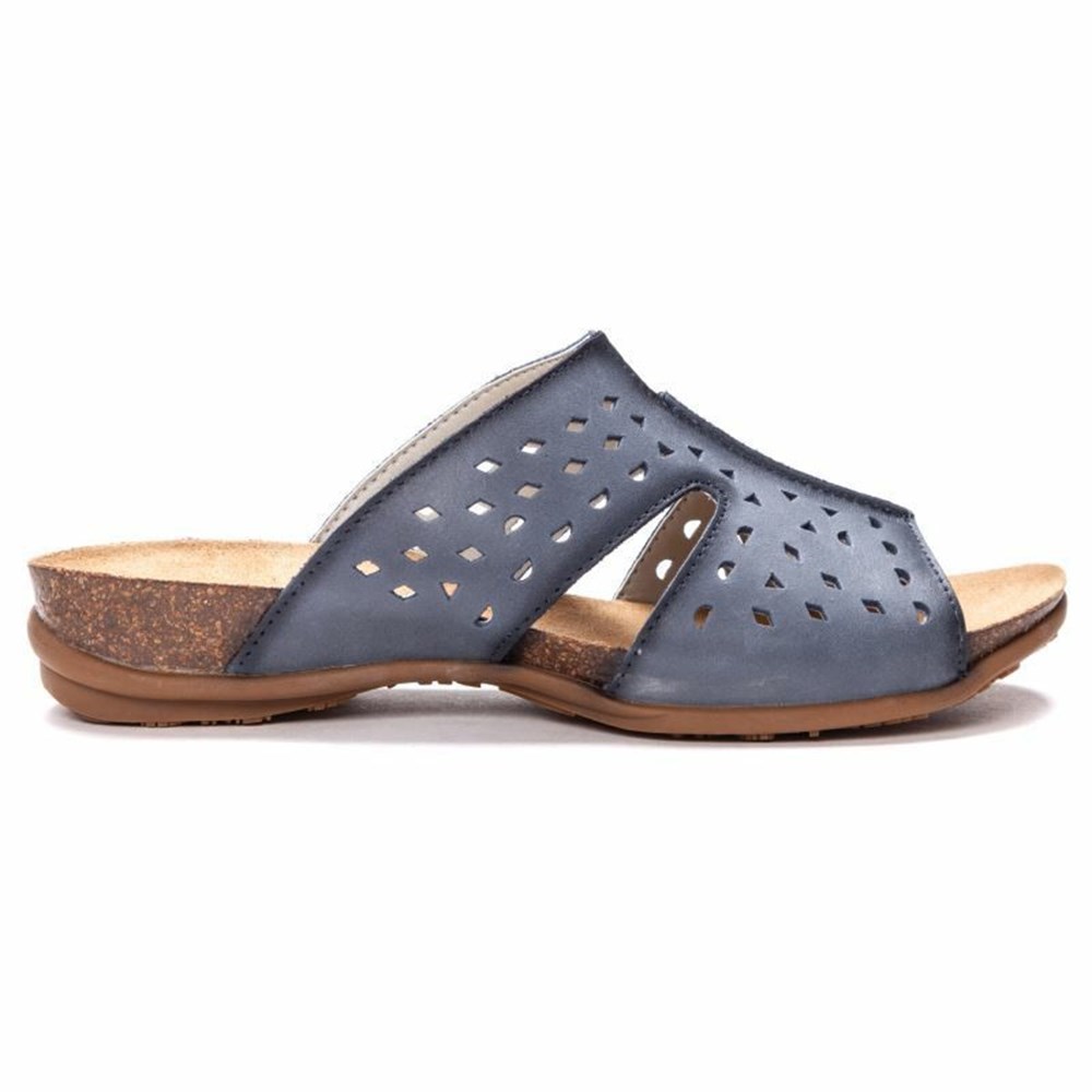 Sandalias Propet Fionna Mujer Azules | HJWR-23091