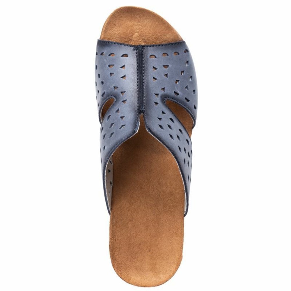 Sandalias Propet Fionna Mujer Azules | HJWR-23091