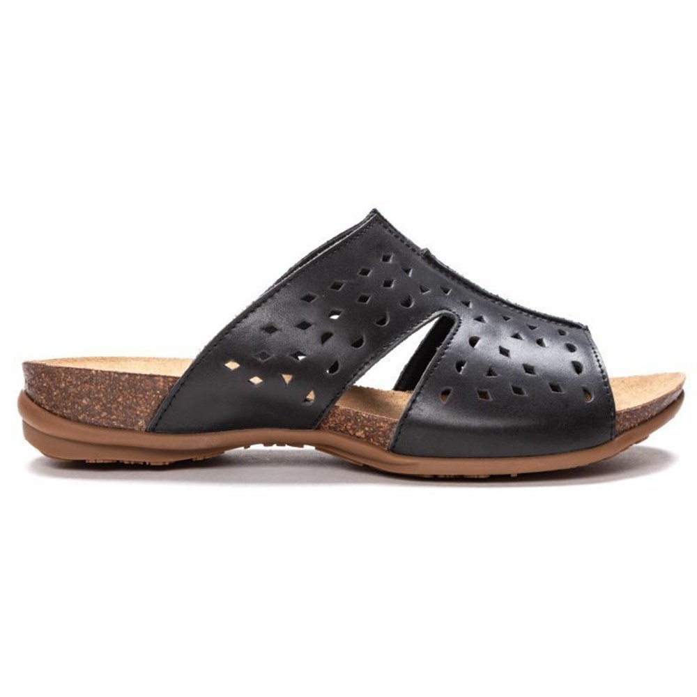 Sandalias Propet Fionna Mujer Negras | XTKG-56132