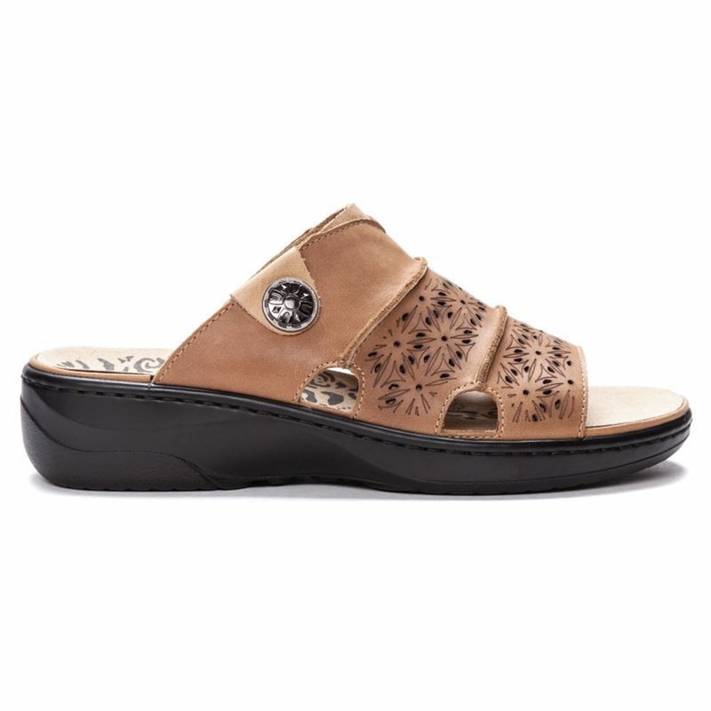 Sandalias Propet Gertie Mujer Beige | GCSF-45620