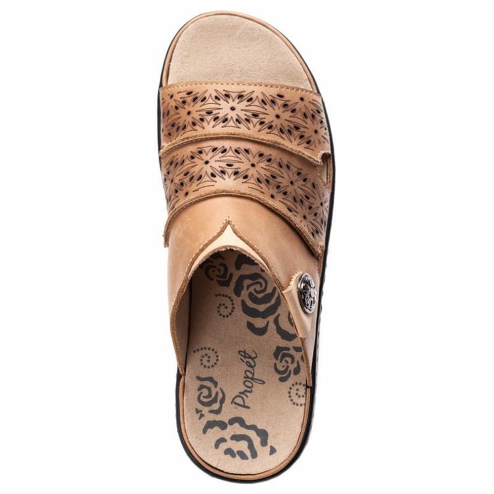 Sandalias Propet Gertie Mujer Beige | GCSF-45620