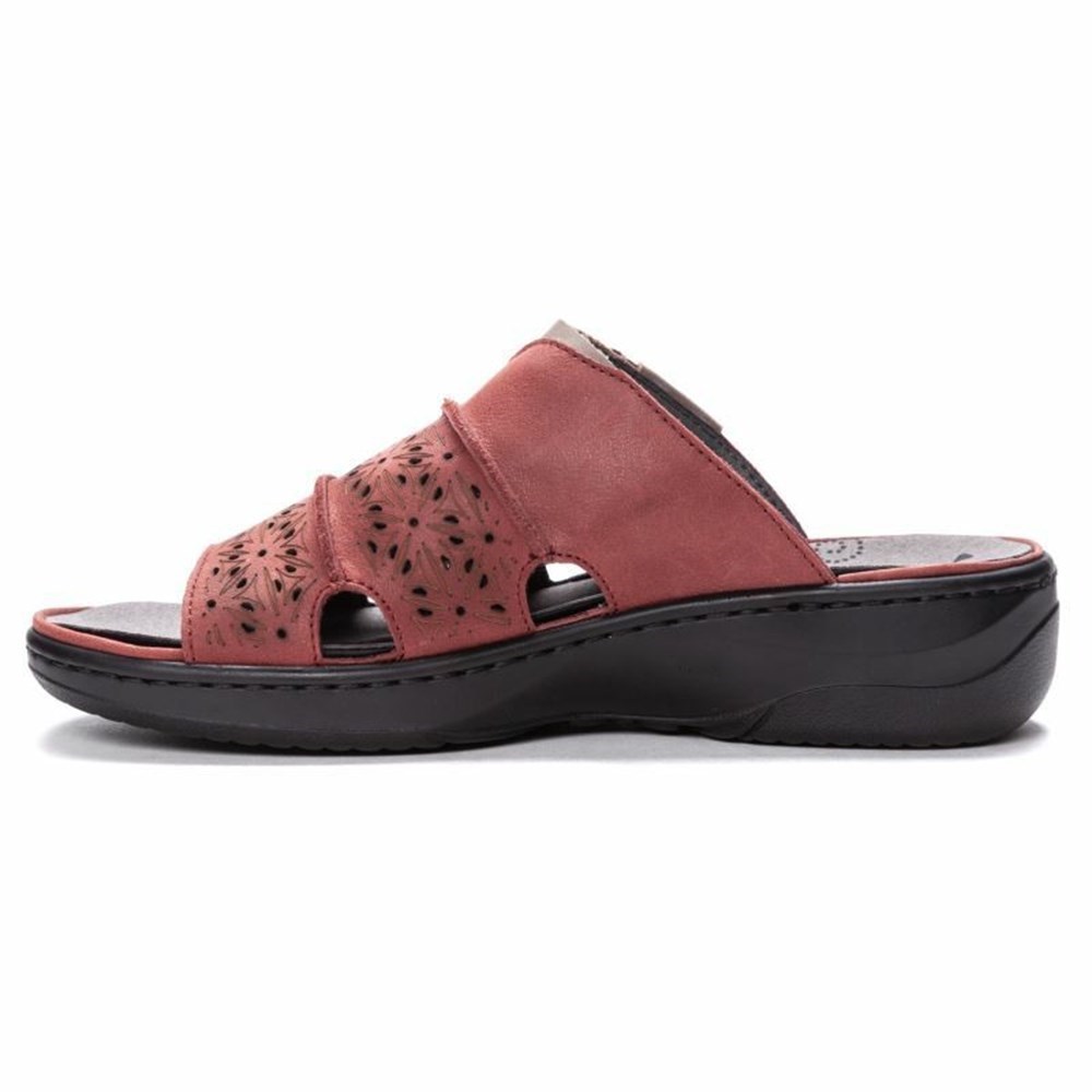 Sandalias Propet Gertie Mujer Burdeos | XQMN-01697