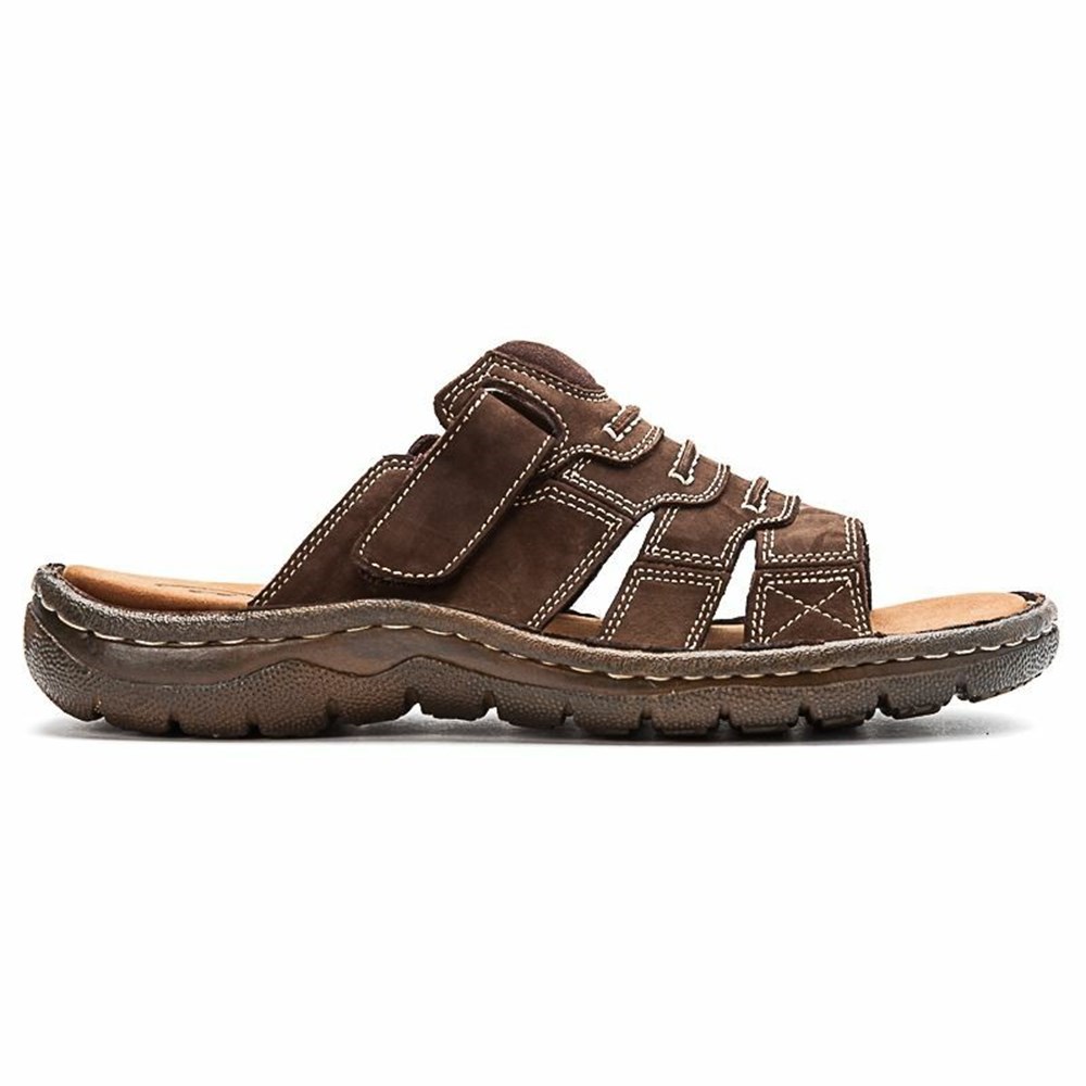 Sandalias Propet Jace Hombre Cafe | THEX-57849