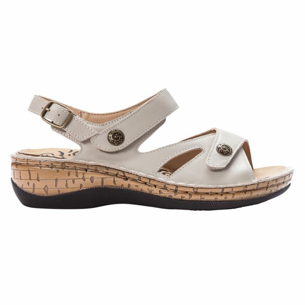 Sandalias Propet Jocelyn Mujer Creme | WRPO-32968