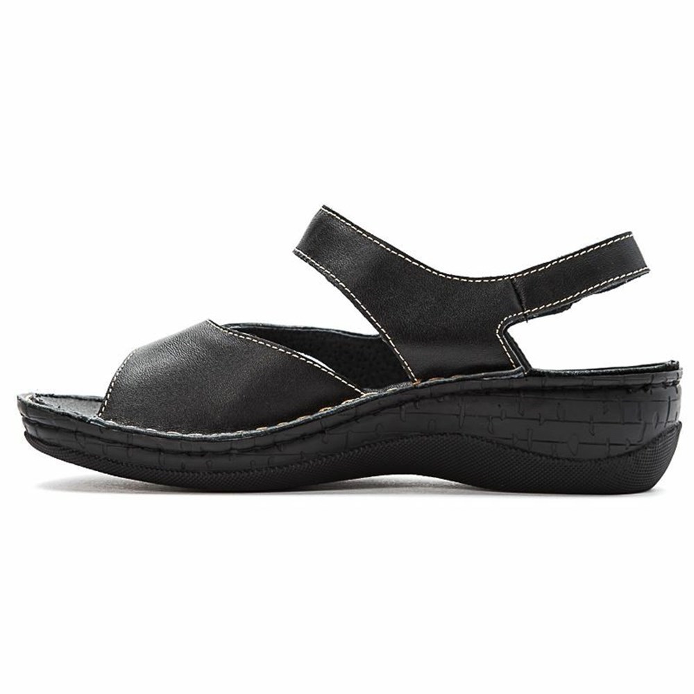 Sandalias Propet Jocelyn Mujer Negras | IZME-17689