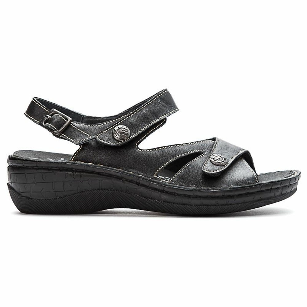 Sandalias Propet Jocelyn Mujer Negras | IZME-17689