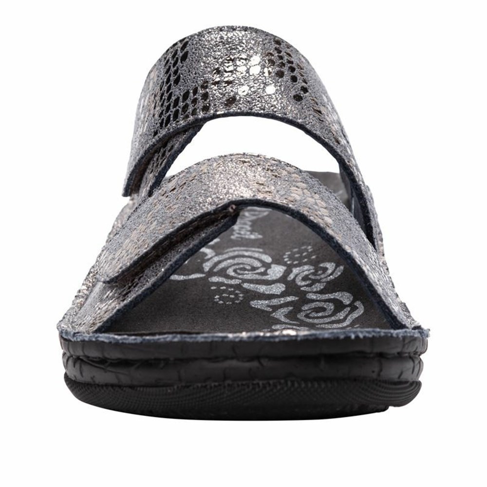 Sandalias Propet Joelle Mujer Gris Serpent | FROB-17360