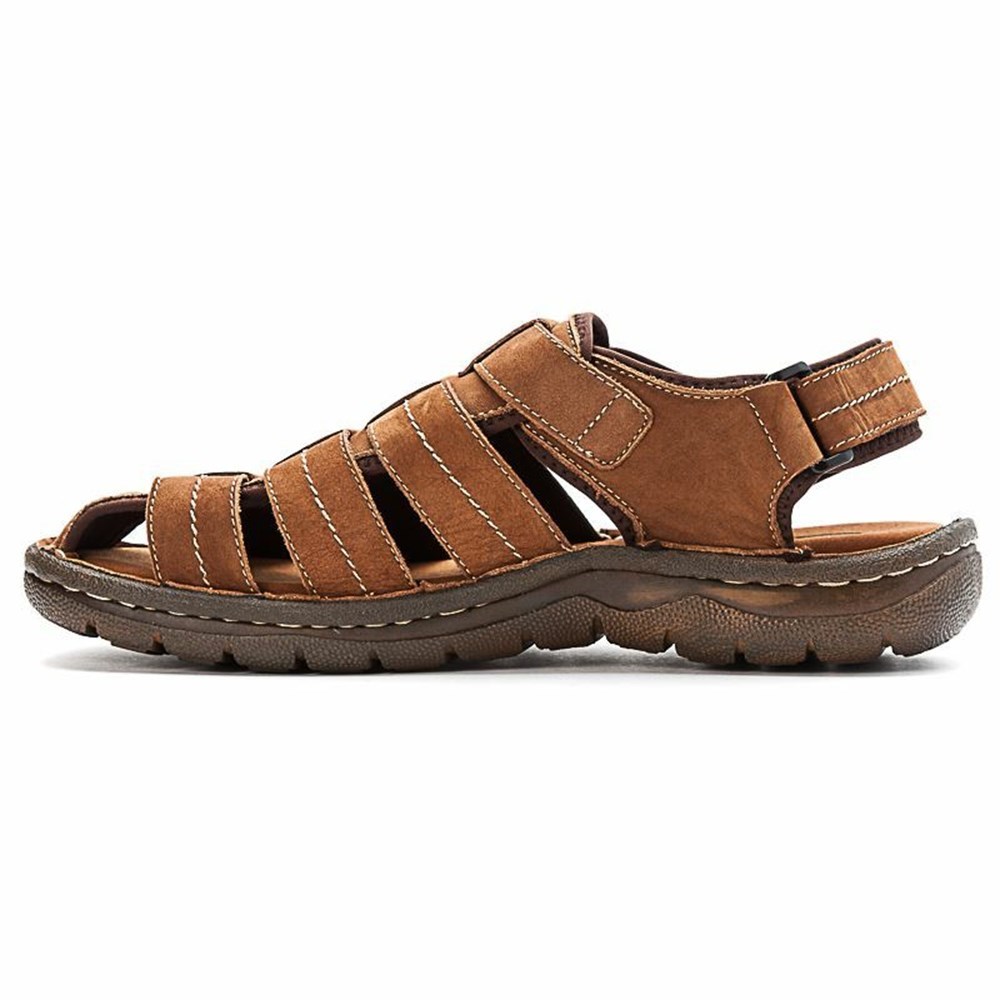 Sandalias Propet Joseph Hombre Marrones | LJMO-87623