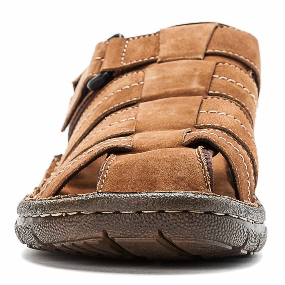 Sandalias Propet Joseph Hombre Marrones | LJMO-87623